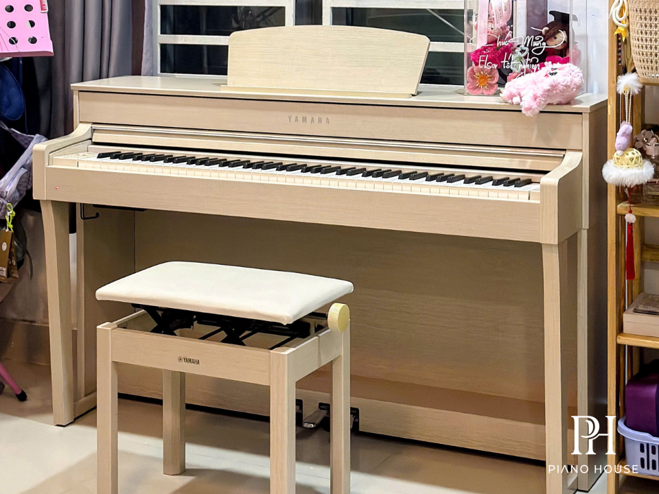 Đàn YAMAHA CLP 635-WA (Màu Kem) - Trả Góp 0% | PIANO HOUSE